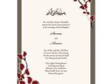 The wedding is a wonderful event in the life of many young people. 60 Adding Muslim Wedding Invitation Template In Photoshop For Muslim Wedding Invitation Template Cards Design Templates