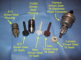 t5 drive gear and driven gear combinations