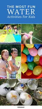 No Pool Required 10 Fun Water Activities For Kids Water Activities Kids Summer Fun For Kids Water Activities