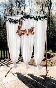 Diy Simple Elegant Photo Booth Backdrop Photo Booth Backdrop Wedding Bridal Shower Backdrop Diy Photo Booth Backdrop