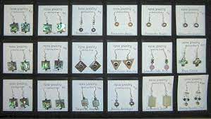 Earring cards svg, custom earring cards, earring display cards. Earring Cards For Smaller Earrings 2 X 2 Jewelry Making Journal