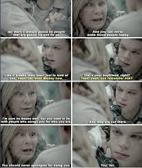 Maybe you would like to learn more about one of these? Shameless 5x11 Ian And Monica Shameless Tv Show Shameless Quotes Shameless Memes