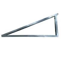 Adjustable Triangle Bracket for Solar Panel Mounting Rails