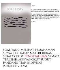 Secara singkat, essay bagian karya tulis yang bersifat subjektif, yang artinya merupakan hasil dari pemikiran penulis. Contoh Essay Etika Bisnis