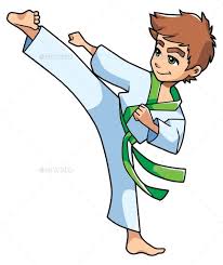 Karate Kick Boy Martial Arts Kids Karate Kick Karate