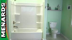 Well wall paneling at menards®. How To Install A Shower Surround Menards Youtube
