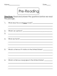 News Report Or Editorial For Esl Students No Prep Academic Language Reading Vocabulary Student