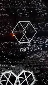 Kpop Wallpapers Kpop Light Sticks Ocean 1 2 Reblog If You Exo Logo Wallpapers Exo Baekyeol Lightstick Exo