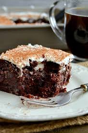 Tiramisu Poke Cake Recipe Poke Cake Recipes Poke Cake Chocolate Cake Recipe Easy