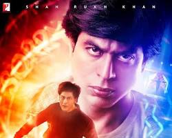 Image of Fan (2016) movie poster showcasing Aryan Khanna