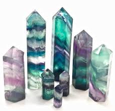 Fluorite Crystal Points Rainbow Fluorite Crystal Green Fluorite Healing Crystal Rainbow Fluorite Fluorite Raw Fluorite Stone Rainbow Fluorite Fluorite Crystal Fluorite