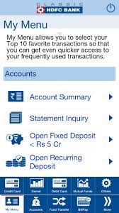 One can register and start availing the services offered on the mobile banking app by following the steps below: Mobile Banking Apps Download Hdfc Mobile Apps And Devices