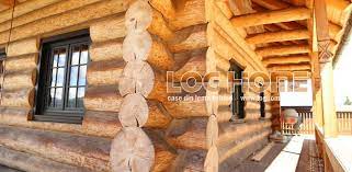 Casa de lux din lemn rotund casa vila cu 7 camere de vanzare in vatra dornei judetul suceava xv06013dj 190 000 eur. Case Din Lemn Rotund Busteni Vatra Dornei Suceava Bucovina Log Home