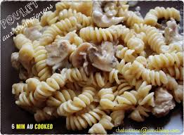 Poulet Aux Champignons Au Cookeo Chatcuisine Poulet Aux Champignons Recettes Cookeo Poulet Pates Au Cookeo