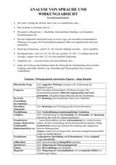 Die gattung kurzgeschichte oder auch short story wird im. Deutsch Arbeitsmaterialien Textanalyse Textbeschreibung 4teachers De