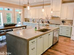 kitchen cabinets two different paint