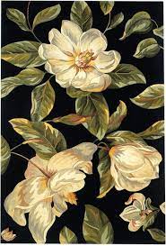 Kas Catalina Magnolia 7 9 X 10 6 Area Rug Magnolia Area Rugs Floral Area Rugs Magnolia Rugs