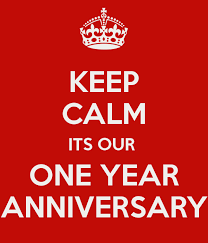 Today you've completed one year in this workplace. Our Official One Year Anniversary Healthcare Marketing Purple Tie Guys