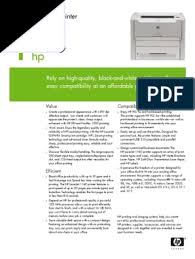 Install the latest driver for hp laserjet 1160. Hp Laserjet 1160 Spec Printer Computing Media Technology