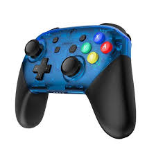 Nintendo Switch Pro Controller Blue Transparent Great College Student Gift Nintendo64 Joycon Ni Nintendo Switch Case Nintendo Controller Nintendo Switch