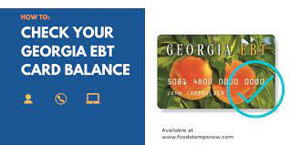 Maybe you would like to learn more about one of these? Georgia Ebt Card Balance Phone Number And Login Food Stamps Now
