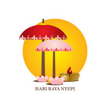 Free for commercial use with attribution. Hari Raya Nyepi Vector Illustration On White Background 2047460 Vector Art At Vecteezy