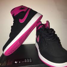 White Black Pink Green Jordan 1 Nike Air Jordan Suede Retro 1 Gg Black Pink White Valentine S Day 8 Y Serena W Fashion Clothing Shoes Accessories Womensshoes Retro Shoes Nike Air Jordans