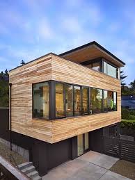 Three Story Modern Pad Built For Cyclists In Seattle Cycle House Architektur Haus Aufstocken Moderne Architektur