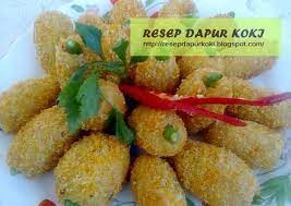 Resep Cara Membuat Kroket Kentang Udang Kroket Resep Kentang