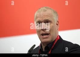 Cologne, Germany. 10th Apr, 2019. Jan Kruse, producer, stands in the new  commissariat shooting the new «Tatort» from Cologne "Niemals ohne mich"  (working title). Credit: Rolf Vennenbernd/dpa/Alamy Live News Stock Photo -