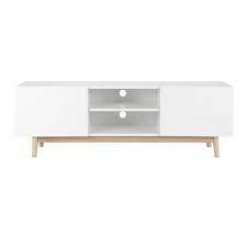 Meuble Tv Vintage Blanc Artic Maisons Du Monde