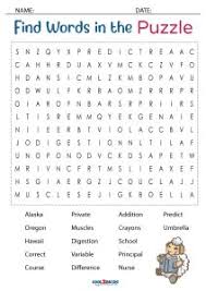 Tease, stimulate and exercise fifth grade brains with these logic puzzles and riddle worksheets. Printable 5th Grade Word Search Cool2bkids