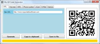 My Qr Code Generator Generate Qr Code Images My Portable Software