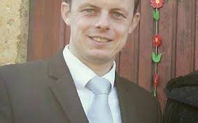 Hervormde ds. A. J. Post op kansel cgk Oud-Beijerland