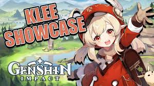 Klee Showcase Constellations Talents Gameplay Genshin Impact Cn Obt Youtube