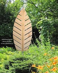 Dobar Pflanzen Rankhilfe Design Gartenelement Rankblatt Grosse L Garten Deko Mit Erdspiess Kiefer Natur 57x Garten Deko Pflanzenrankgitter Pflanzen Dekor