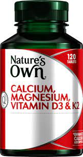 Is the vitamin k2 d3 gluten free? Natures Own Calcium Magnesium Vitamin D3 K2 Tablets 120 National Pharmacies