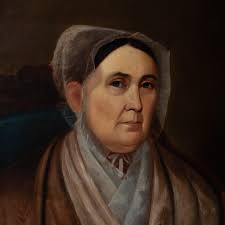 Primitive Portrait of a Lady, 19th Century For Sale at 1stDibs