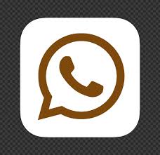 We can now fully enjoy the decorated app experience, haha! Hd White Brown Whatsapp Wa Square Logo Icon Png Citypng