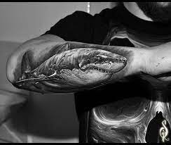 In this episode of tattoo advice by electric linda: Great White Shark Tattoo Great Octopustattoolegawesome Shark Tattoo White Shark Tattoos Body Art Tattoos Tattoos