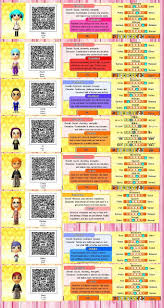 Tomodachi Life Qr Code Mii De Mangas Life Code