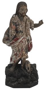 This makes it suitable for many types of projects. Santo Antigo Sao Joao Batista Madeira Olhos De Vidro Imperio Dos Antigos Loja De Moveis E Objetos De Decoracao Antigos