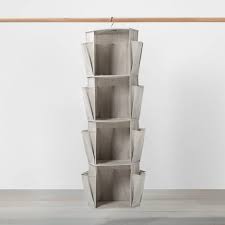 All the best of custom closets at the affordable diy price. Hanging Spinning Closet With Shoe Storage Gray Made By Design Target