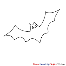 Download or print for free immediately from the site. Bat Kids Halloween Coloring Pages