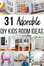 31 Adorable Diy Kids Room Ideas You Need To See Diy Kids Room Decor Kids Room Furniture Kids Rooms Diy