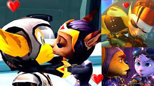 Girls Are Always Hugging And Kissing Ratchet Ft Sasha,Talwyn,Rivet - Ratchet  And Clank Rift Apart - YouTube