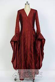 Daenerys Cosplay Game Of Thrones Dress Melisandre Costume Game Dresses