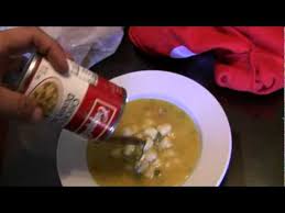 Dumplings were dumped, not cut into noodles. Campbell S Chicken Dumplings Youtube