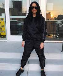 Lisa the movie tiktok dance challenge. Channing Flight Set Black Yeezy Outfit Sporty Outfits Fashion Inspo Outfits