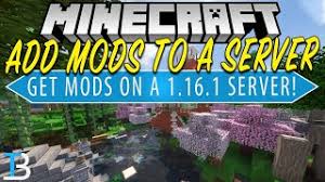 Server hosting websites or minecraft realms. How To Add Mods To A Minecraft Server In Minecraft 1 16 1 Youtube